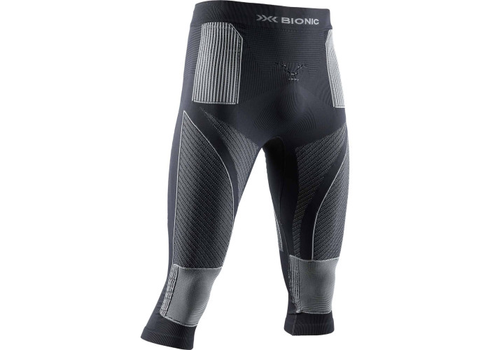 X-BIONIC M ENERGY ACCUMULATOR 4.0 Pants 3/4 CHARCOAL / PEARL GREY