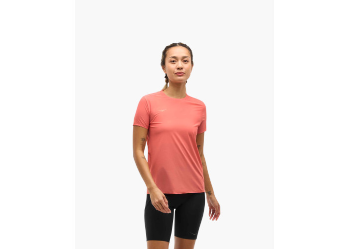 HOKA W AIROLITE RUN SHORT SLEEVE 1151084-GFR GRAPEFRUIT