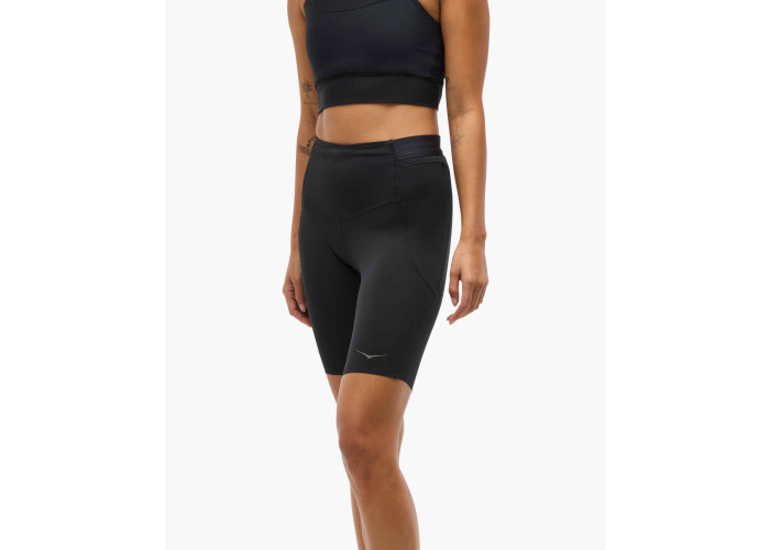 HOKA ONE ONE W NOVAFLY 9" KNIT SHORT 1164150-BLK BLACK