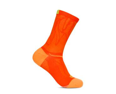 HOKA ONE ONE U CLIFTON CREW RUN SOCK 1164333-LVA LAVA