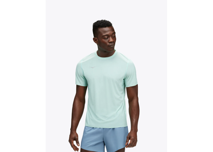 HOKA M AIROLITE RUN SHORT SLEEVE 1151071-CLDL CLOUDLESS