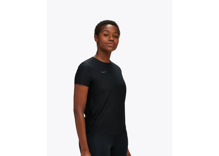 HOKA W AIROLITE RUN SHORT SLEEVE 1151084-BLK BLACK