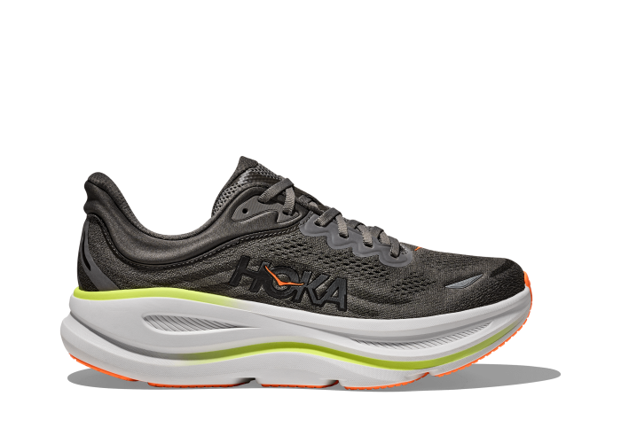 HOKA ONE ONE M BONDI 9 1162011-ALTG ASPHALT GREY / GRAVEL