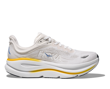 HOKA ONE ONE M BONDI 9 1162011-WGRT WHITE / GROUT