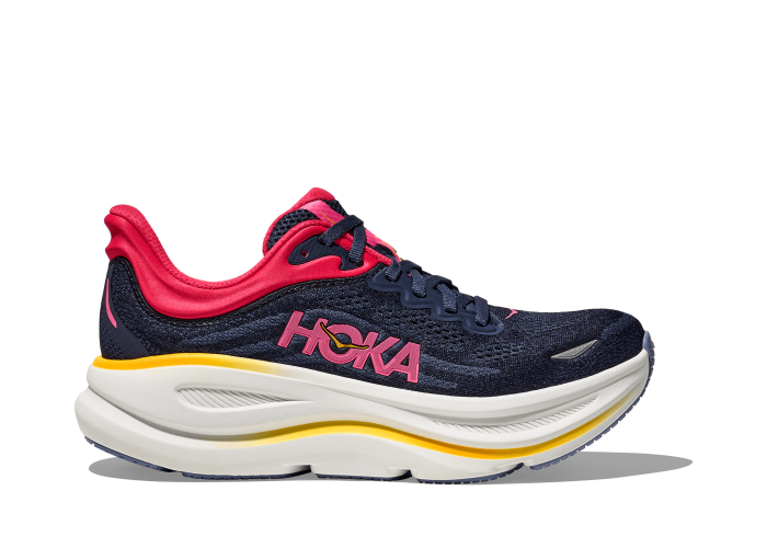 HOKA ONE ONE W BONDI 9 1162012-VLD VARSITY NAVY / NAUTICAL DUSK