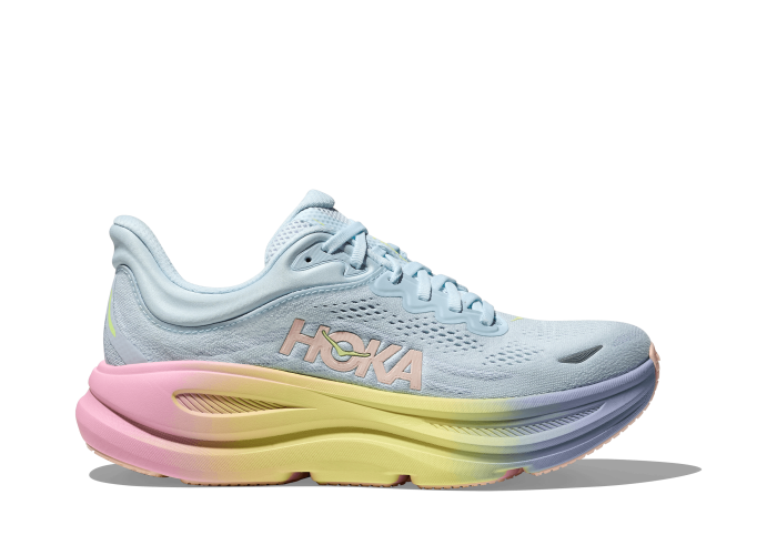 HOKA ONE ONE W BONDI 9 1162012-GNGB GLIMMERING BLUE / OVERCAST