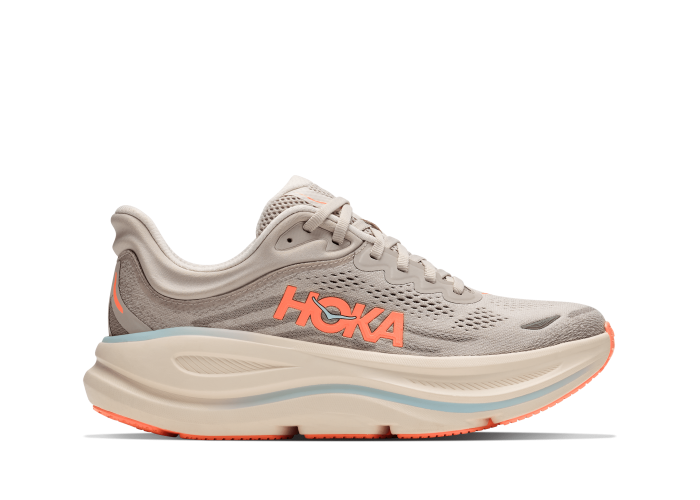 HOKA ONE ONE W BONDI 9 1162012-RRYM RIVER ROCK GREY / MINERAL ORE