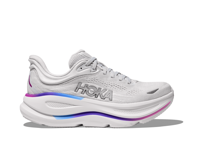 HOKA ONE ONE W BONDI 9 1162012-CYWH COSMIC GREY / WHITE
