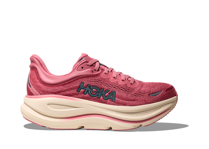 HOKA ONE ONE W BONDI 9 WIDE 1162014-LYC LINGONBERRY / CRANBERRY