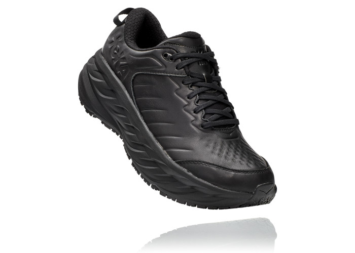 HOKA ONE ONE M BONDI SR WIDE 1129350-BBLC BLACK / BLACK