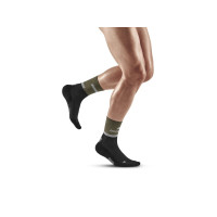 Cep Short Socks 4.0 Olive/Black