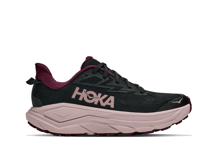 HOKA one one W Challenger ATR 8 1168717-BNKP BLACK / PINK OPAL