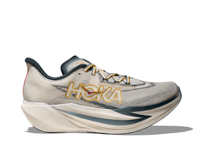 HOKA ONE ONE U CIELO X1 3.0 1171927-AYL ALABASTER / YELLOW GOLD