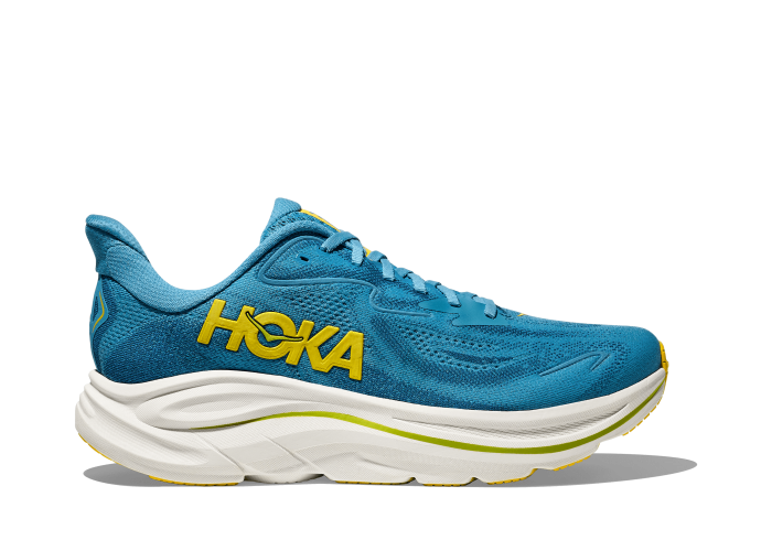 HOKA ONE ONE M CLIFTON 10 WIDE 1162032-ALF ALPINE BLUE / FOGGY NIGHT