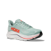 HOKA ONE ONE M CLIFTON 10 WIDE 1162032-SGNN SAGE / NEON FLAME