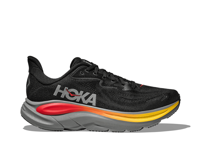 HOKA one one M Clifton 10 1162030-BKGL BLACK / GALACTIC GREY