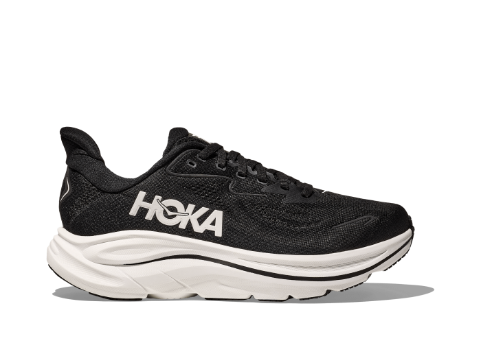 HOKA one one W Clifton 10 WIDE 1162050-BWHT BLACK / WHITE