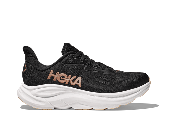 HOKA one one W Clifton 10 1162031-BRGL BLACK / ROSE GOLD