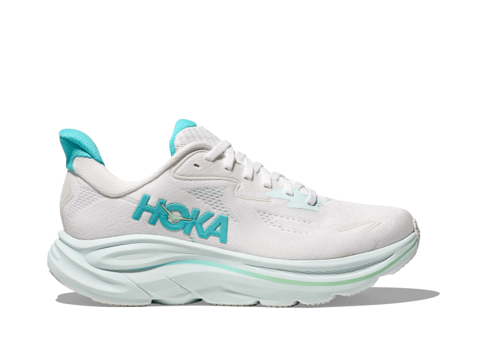 HOKA one one W Clifton 10 1162031-WTCL WHITE / CIELO BLUE