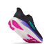 HOKA ONE ONE W CLIFTON 11 1176573-BNNN BLACK / NEON NEBULA