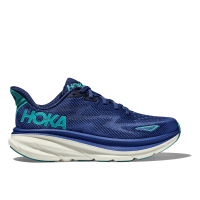 HOKA one one W Clifton 9 1127896-BBES BELLWETHER BLUE / EVENING SKY