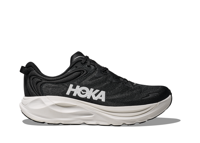 HOKA ONE ONE M GAVIOTA 6 1171932-BWHT BLACK / WHITE