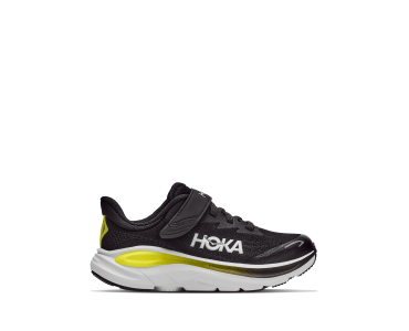 HOKA one one K Clifton 10 Little Kids 1168873-BKCS BLACK / COSMIC GREY