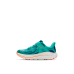 HOKA one one K Clifton 10 Little Kids 1168873-NCQ NIGHT GLOW BLUE / ELECTRIC AQUA
