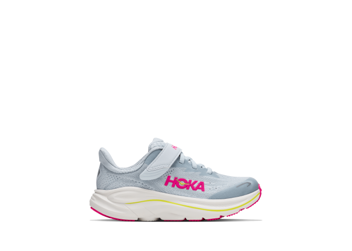 HOKA one one K Clifton 10 Little Kids 1168873-OND OVERCAST / NEON DRAGONFRUIT