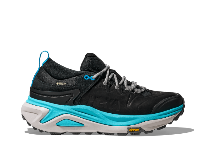HOKA ONE ONE W KAHA 3 LOW GTX 1162533-BCLB BLACK / CIELO BLUE