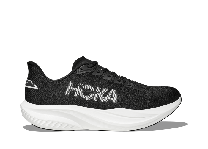 HOKA ONE ONE M MACH 7 1171904-BWHT BLACK / WHITE