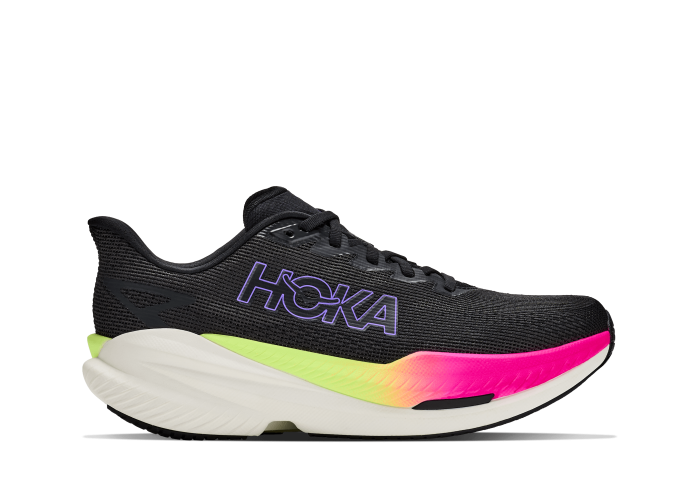 HOKA ONE ONE M MACH X 3 1168720-BNNN BLACK / NEON NEBULA