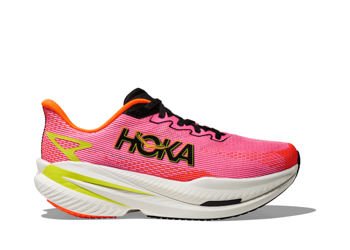 HOKA ONE ONE W MACH X 3 1168721-NNRS NEON ROSE / NEON TANGERINE