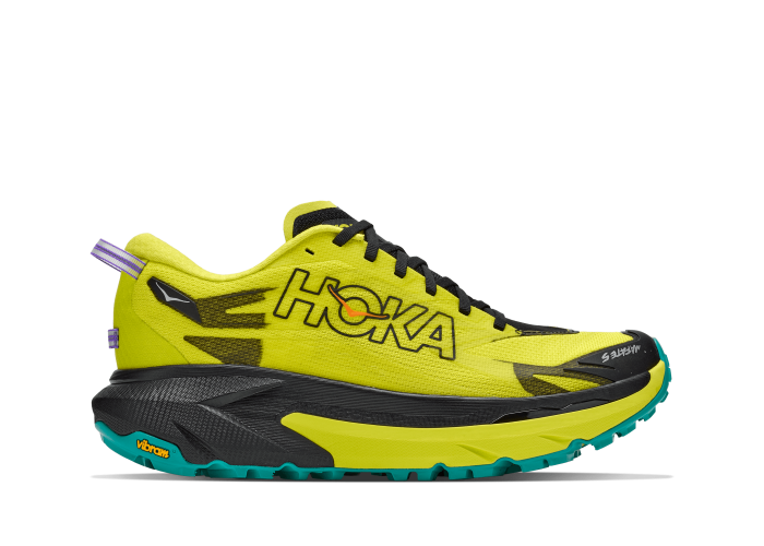 HOKA ONE ONE M MAFATE 5 1168722-BHK BLACK / HOKA CITRUS