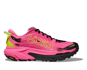 HOKA ONE ONE M MAFATE 5 1168722-NNR NEON ROSE / BLACK