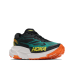 HOKA ONE ONE M MAFATE X 1161990-BCQ BLACK / ELECTRIC AQUA