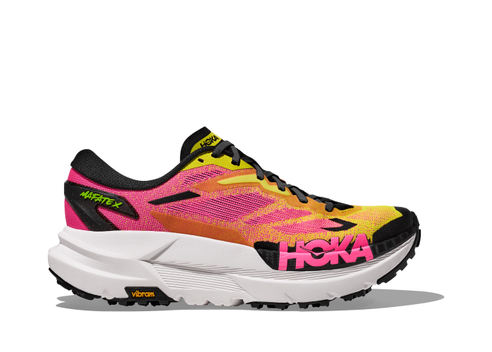 HOKA ONE ONE M MAFATE X 1161990-NNH NEON HOKA CITRUS / NEON ROSE