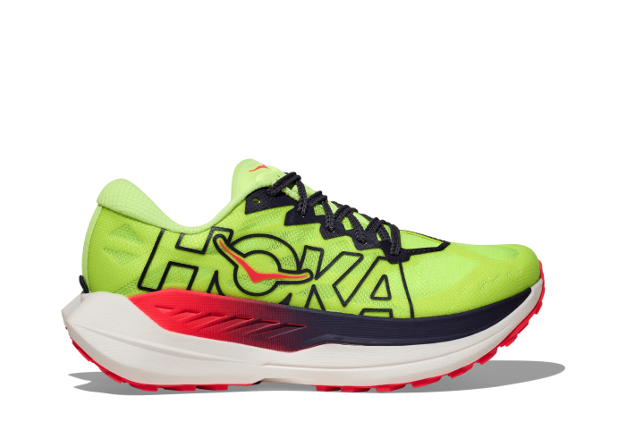 HOKA ONE ONE M ROCKET X TRAIL 1176330-NZN NEON YUZU / NEON FLAME
