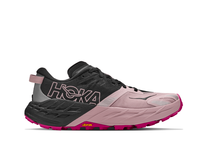 HOKA ONE ONE W SPEEDGOAT 7 1171929-BNKP BLACK / PINK OPAL