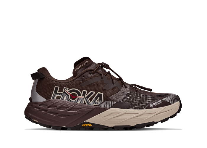 HOKA ONE ONE M SPEEDGOAT 7 GTX 1176674-SHCL SPICED CHOCOLATE / RIVER ROCK GREY