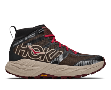 HOKA ONE ONE M SPEEDGOAT 7 HIKE GTX 1176638-SHCL SPICED CHOCOLATE / RIVER ROCK GREY