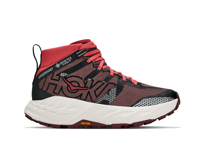 HOKA ONE ONE W SPEEDGOAT 7 HIKE GTX 1176671-SZL SMOKY QUARTZ / ALABASTER