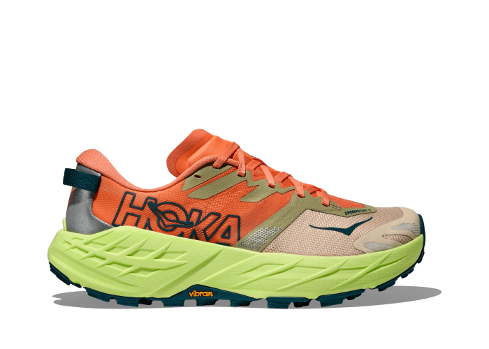 HOKA ONE ONE W SPEEDGOAT 7 1171929-PYZ PERSIMMON / NEON YUZU