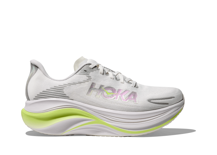 HOKA ONE ONE M SKYWARD X 2 1171925-WTNN WHITE / NEON YUZU