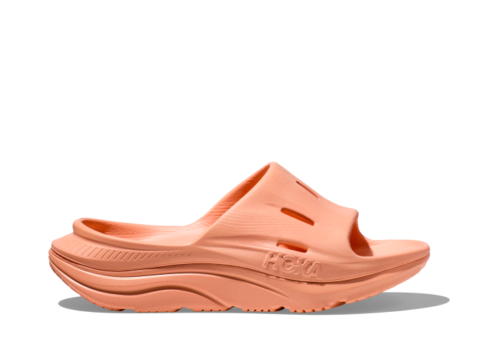 HOKA One One U ORA RECOVERY SLIDE 3 1135061-PPYP PAPAYA / PAPAYA