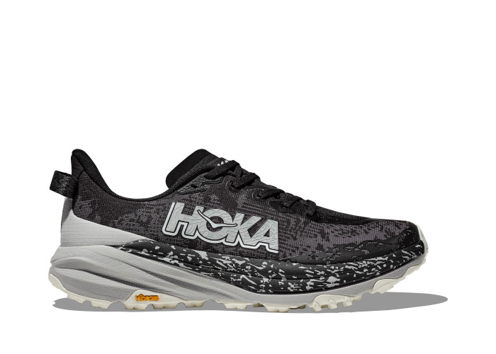 HOKA ONE ONE M Speedgoat 6 1147791-BKSTR BLACK / STARDUST
