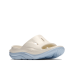 HOKA One One U ORA RECOVERY SLIDE 3 1135061-ARMB ALABASTER / AMBIENT BLUE