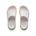 HOKA One One U ORA RECOVERY SLIDE 3 1135061-WTNN WHITE / NEON YUZU
