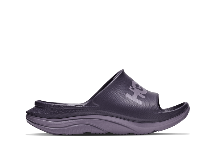 HOKA One One U ORA ATHLETIC SLIDE 1155154-SNKP SQUID INK / PURPLE FOG