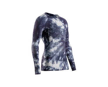 X-Bionic U ACCUMULATOR WILD SHIRT LS TIEDYE X BLACK / X WHITE